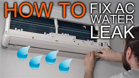 why is my window air conditioner leaking inside|Why Is My Air Conditioner Leaking Water and How to。